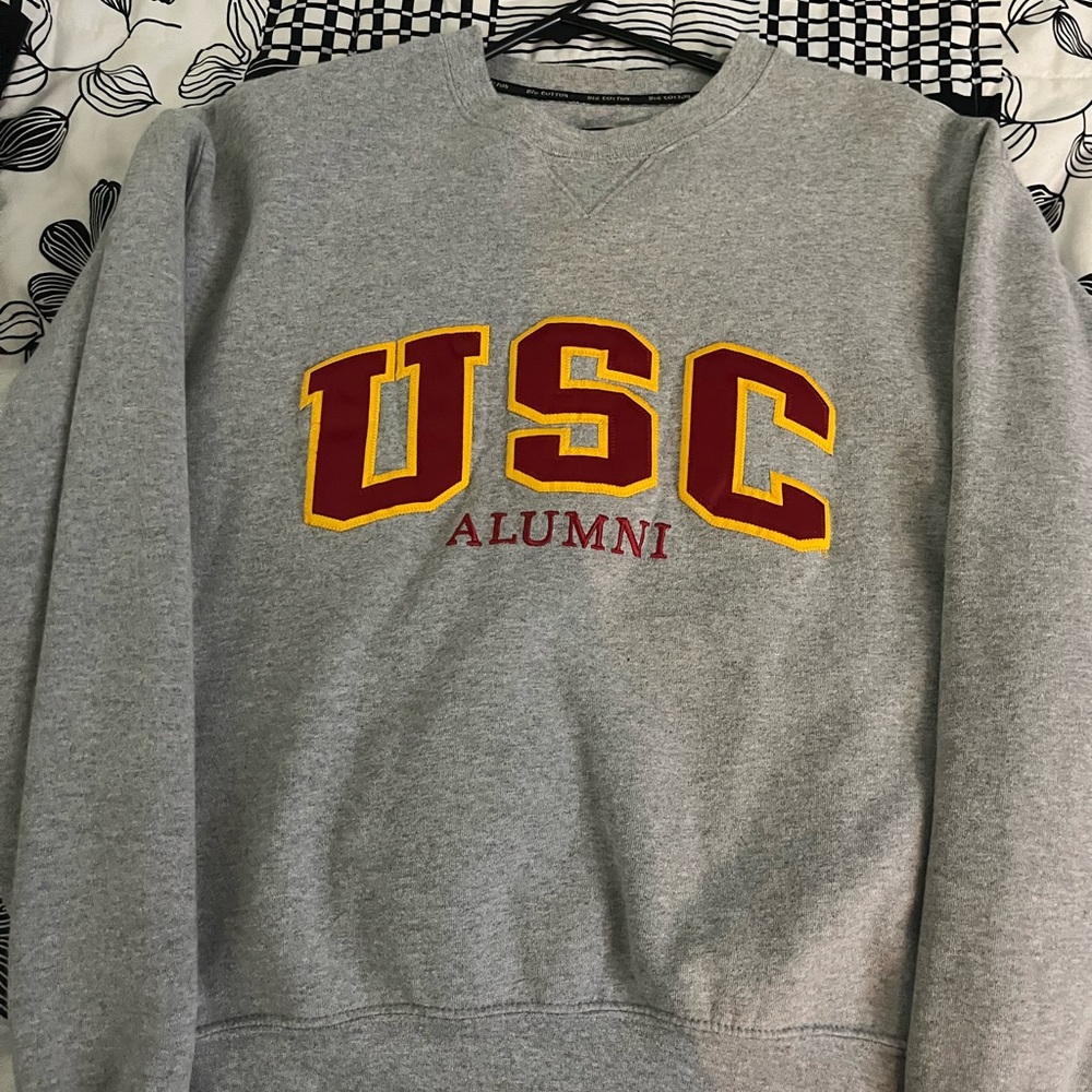 USC College Vintage Stitched Sweatshirt (xsmall)